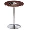 Holland Bar Stool Co 42" Chrome Florida State (Head) Pub Table L214C4228FSU-HD - alternate 1